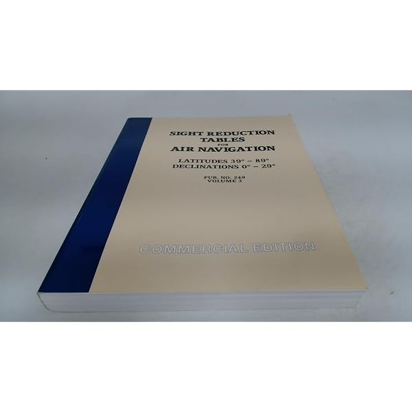 Sight Reduction Tables for Air Navigation Vol. 2 (pub 249